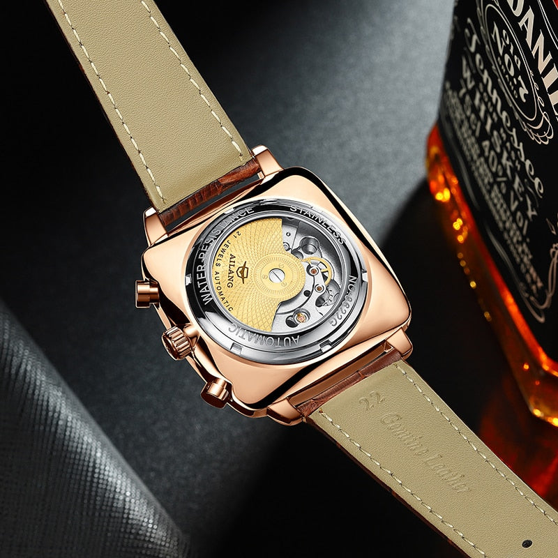MONTRE AUTOMATIQUE ETANCHE POUR HOMMES - BOSSOUASHOP