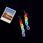 BOUCLES D'OREILLES À LONGUE CHAÎNE