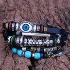 HANDMADE VINTAGE LEATHER MULTILAYER STRAP
