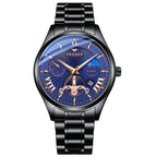 MONTRE À QUARTZ AVEC CADRAN LUMINEUX
