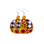 MAPLE LEATHER EARRINGS