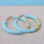 BOUCLES D'OREILLES EN ARGILE DOUCE