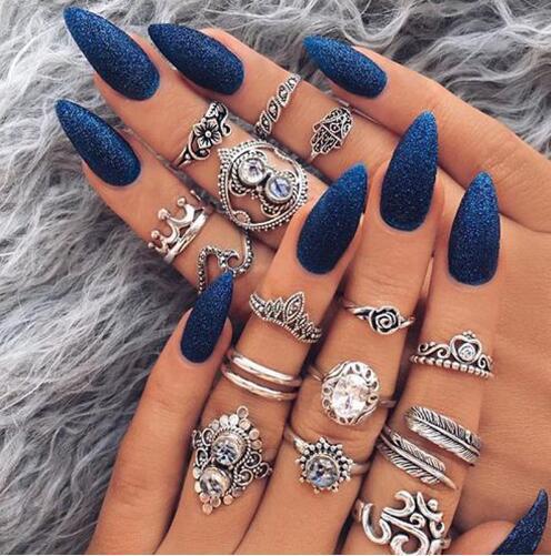 ENSEMBLE DE BAGUES BOHO