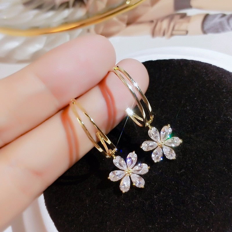 ZIRCON EARRINGS 