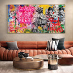 GRAFFITI ART CANVAS PRINT