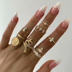 ENSEMBLE DE BAGUES BOHO