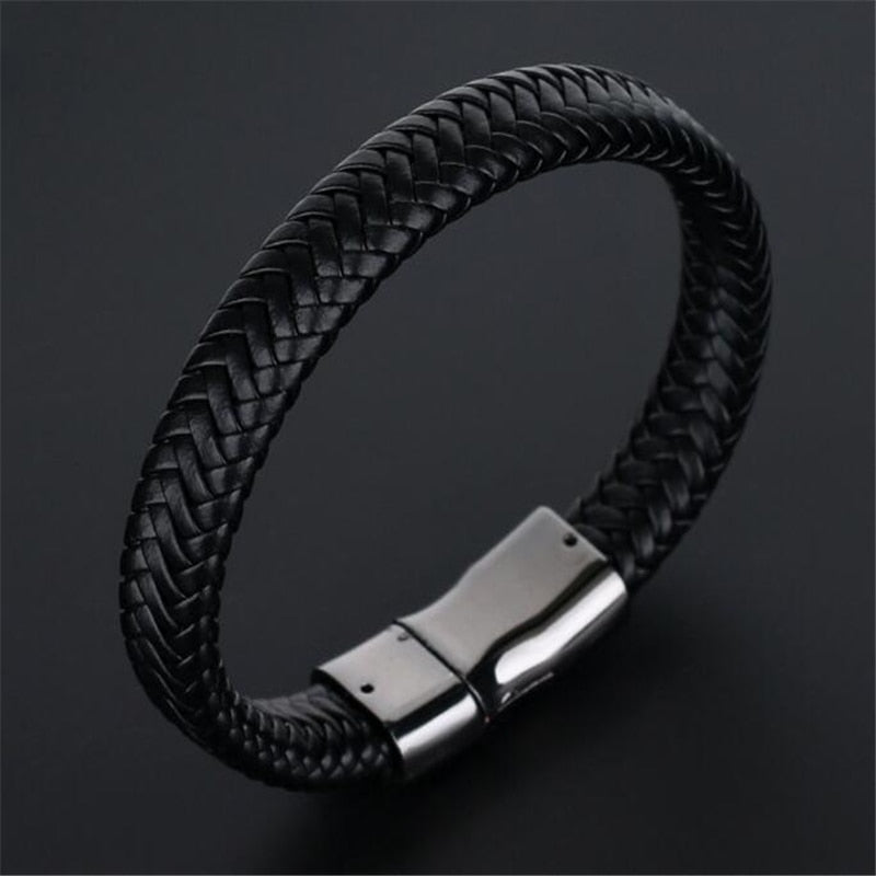 UNISEX GENUINE LEATHER FASHION BRACELET 