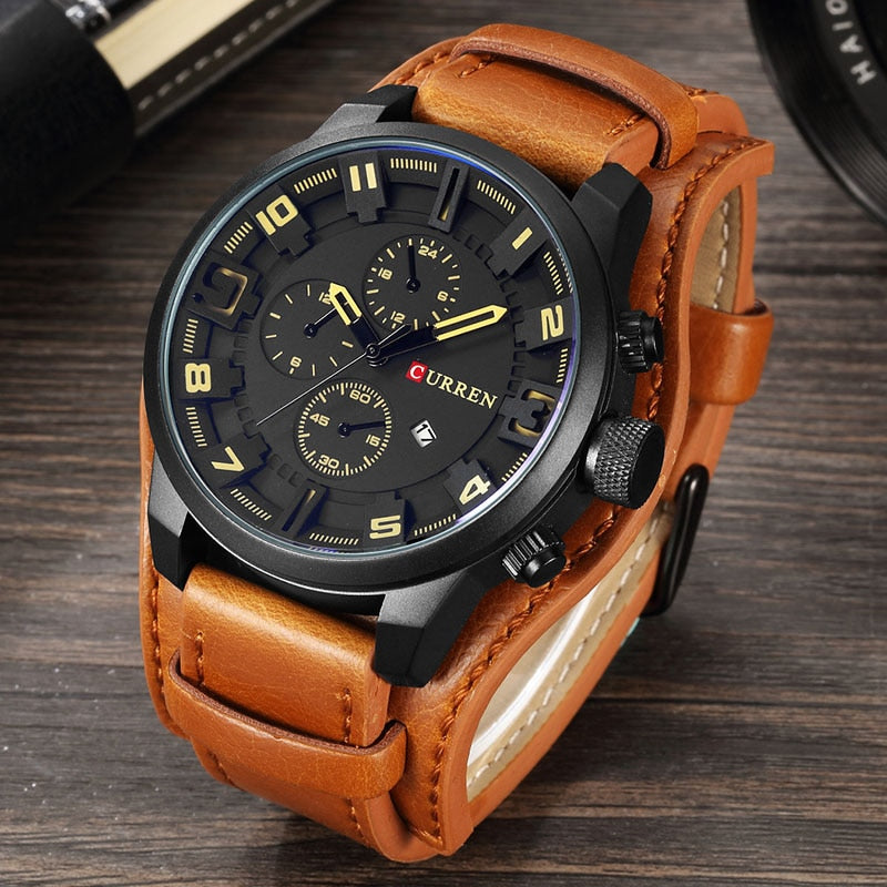 MONTRE STYLE MILITAIRE POUR HOMMES - BOSSOUASHOP