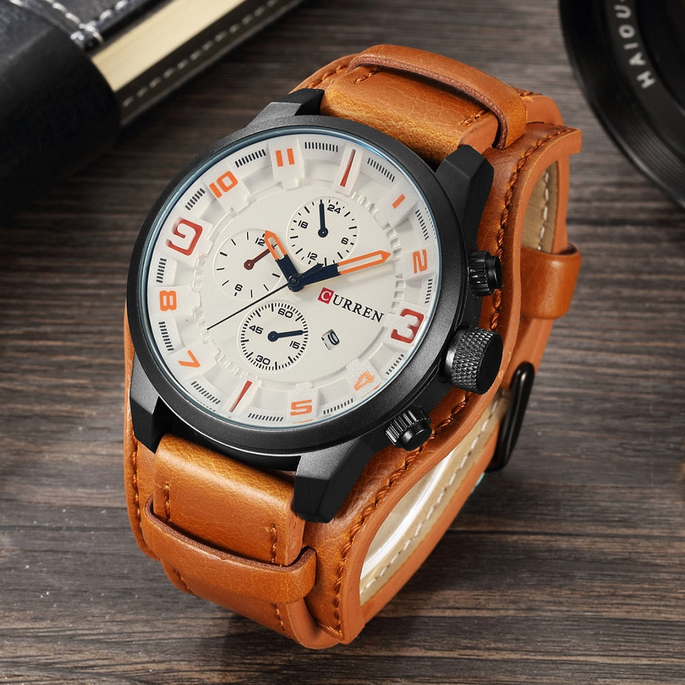 MONTRE STYLE MILITAIRE POUR HOMMES - BOSSOUASHOP
