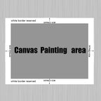 PEINTURE SUR TOILE DE PORTRAIT DE FEMME