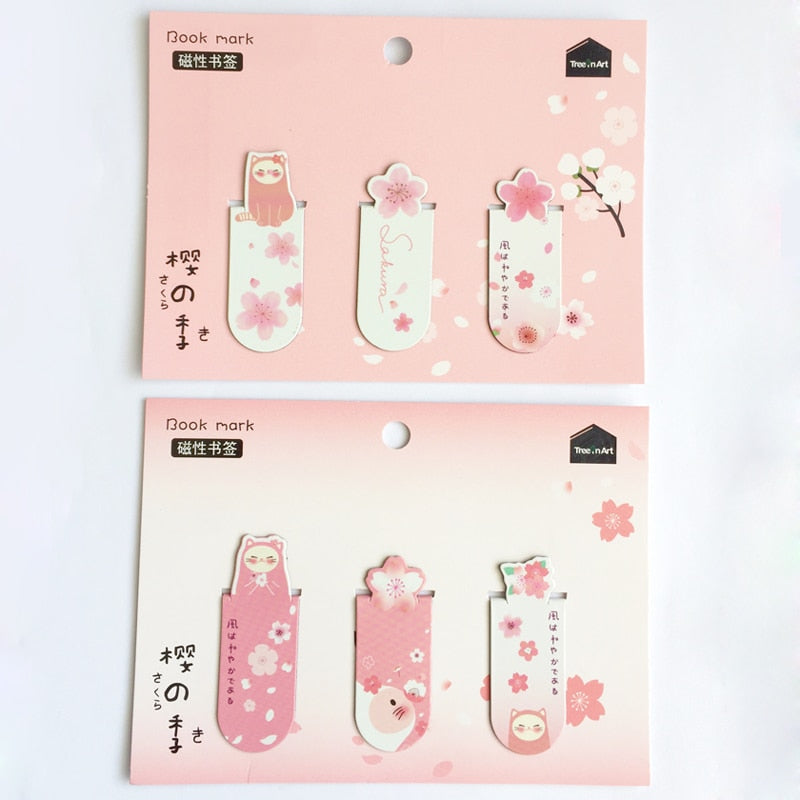 MAGNETIC BOOKMARK SET