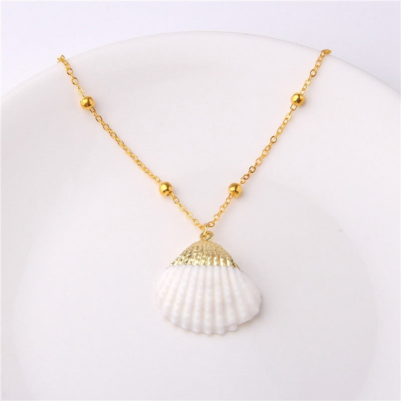 COLLIER BOHO EN COQUILLAGE
