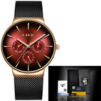 MONTRE À QUARTZ ULTRA-MINCE POUR HOMMES