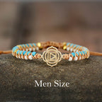 BRACELET A BRELOQUES EN PIERRE SEMI-PRECIEUSE - BOSSOUASHOP