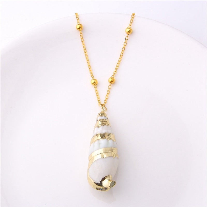 COLLIER BOHO EN COQUILLAGE