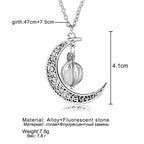 COLLIER A PENDENTIF LUMINEUX