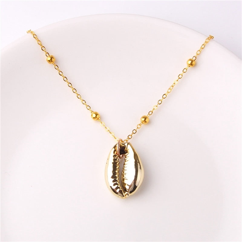 COLLIER BOHO EN COQUILLAGE