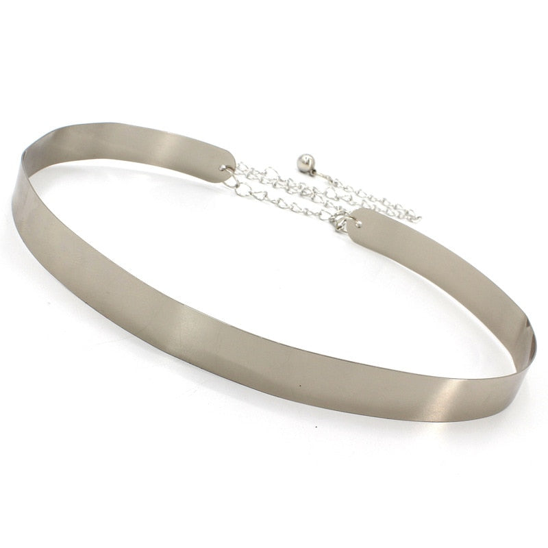 WOMEN'S VINTAGE GLITTER METAL BELTS