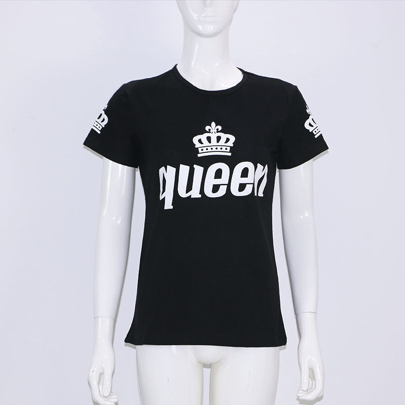 ROUND NECK T-SHIRT FOR COUPLES 