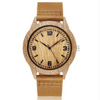 MONTRE -BRACELET EN BOIS IMITATION CERF-UNISEXE - BOSSOUASHOP