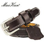 CEINTURE EN CUIR VÉRITABLE POUR FEMMES