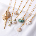 COLLIER BOHO EN COQUILLAGE