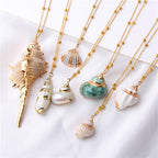 COLLIER BOHO EN COQUILLAGE