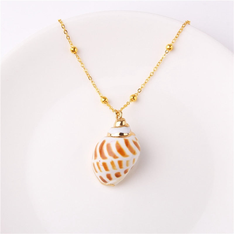 COLLIER BOHO EN COQUILLAGE