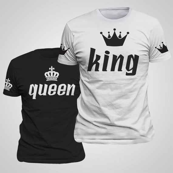 ROUND NECK T-SHIRT FOR COUPLES 