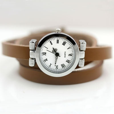 MONTRE LONGUE EN CUIR POUR FEMMES - BOSSOUASHOP