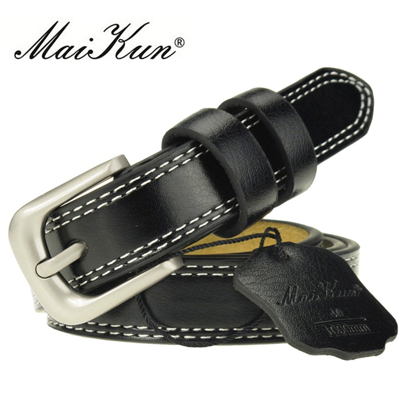 CEINTURE EN CUIR VÉRITABLE POUR FEMMES