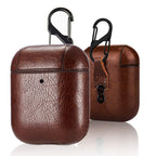 ETUI EN CUIR DE RANGEMENT POUR ÉCOUTEURS PORTABLES
