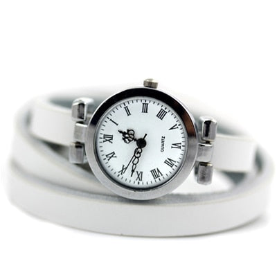 MONTRE LONGUE EN CUIR POUR FEMMES - BOSSOUASHOP