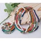 BOUCLES D'OREILLES EN ARGILE DOUCE