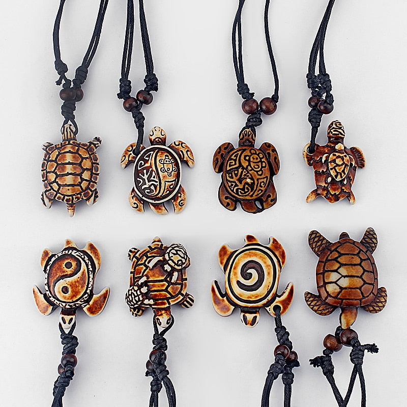 TRIBAL SEA TURTLE PENDANT