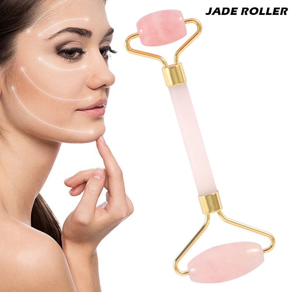 ROSE QUARTZ MASSAGE ROLLER