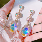 DANGLING CRYSTAL EARRINGS 