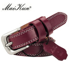 CEINTURE EN CUIR VÉRITABLE POUR FEMMES