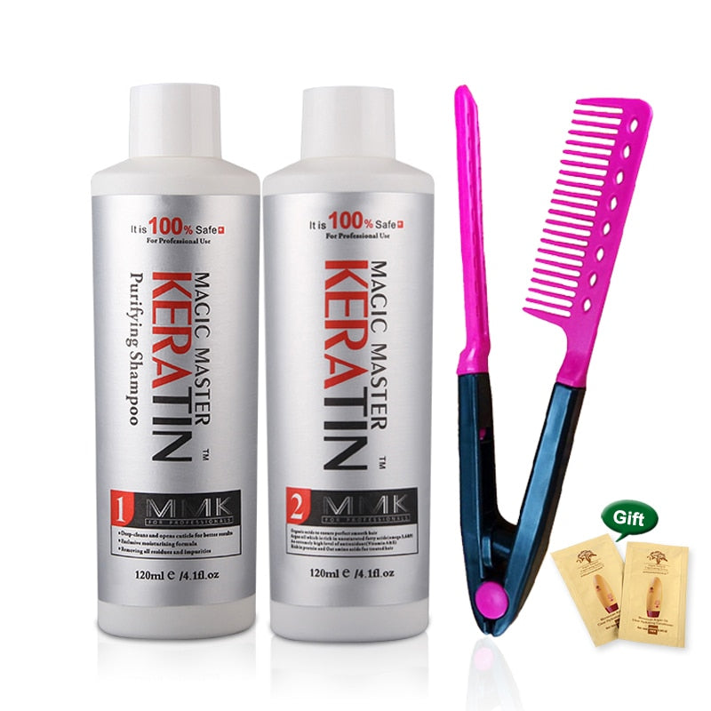 HUILE DE COCO POUR LISSER LES CHEVEUX (Peigne offert)