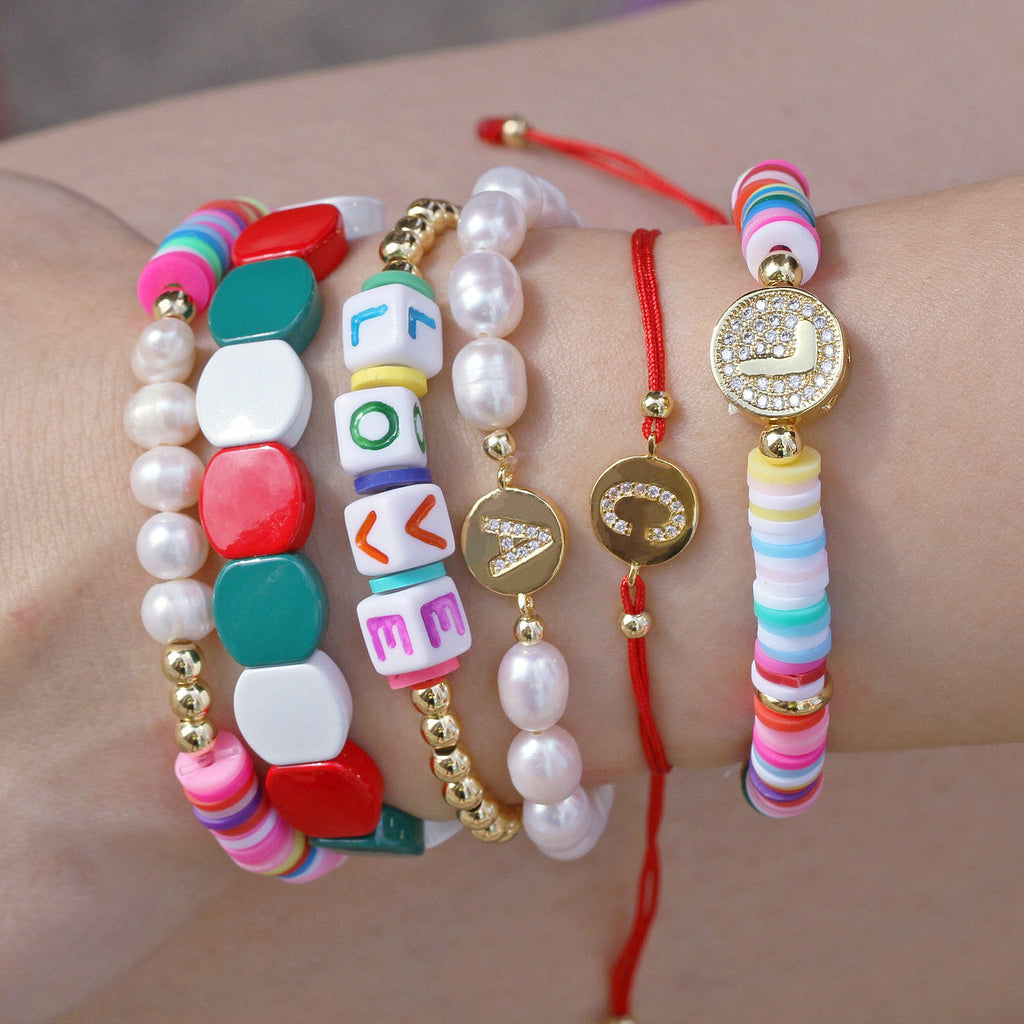 BRACELET EN PERLES NATURELLES POUR FEMMES
