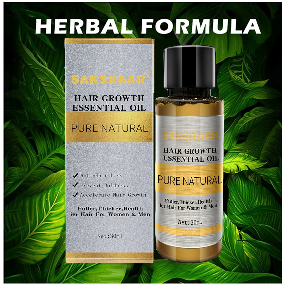 HUILE ESSENTIELLE POUR LA CROISSANCE DES CHEVEUX. - BOSSOUASHOP
