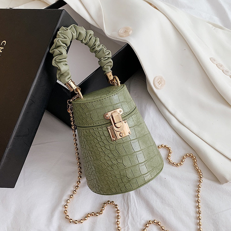 SAC À  MAIN MOTIF CROCODILE