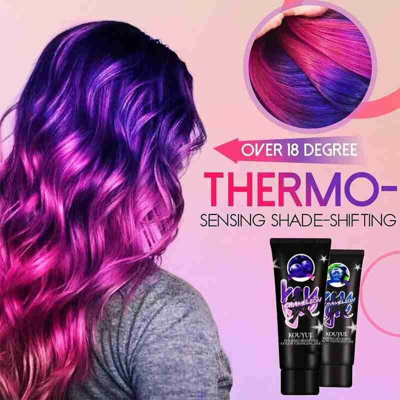 COLORANT CAPILLAIRE CHANGEANT DE COULEUR - BOSSOUASHOP