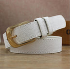 CEINTURE TEXTURE PEAU POUR FEMMES