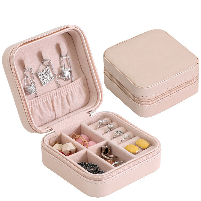 ORGANISATEUR DE BIJOUX EN CUIR PU - BOSSOUASHOP
