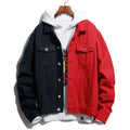 VESTE EN JEAN BICOLORE