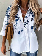 CHEMISE DÉCONTRACTÉE À MANCHES LONGUES