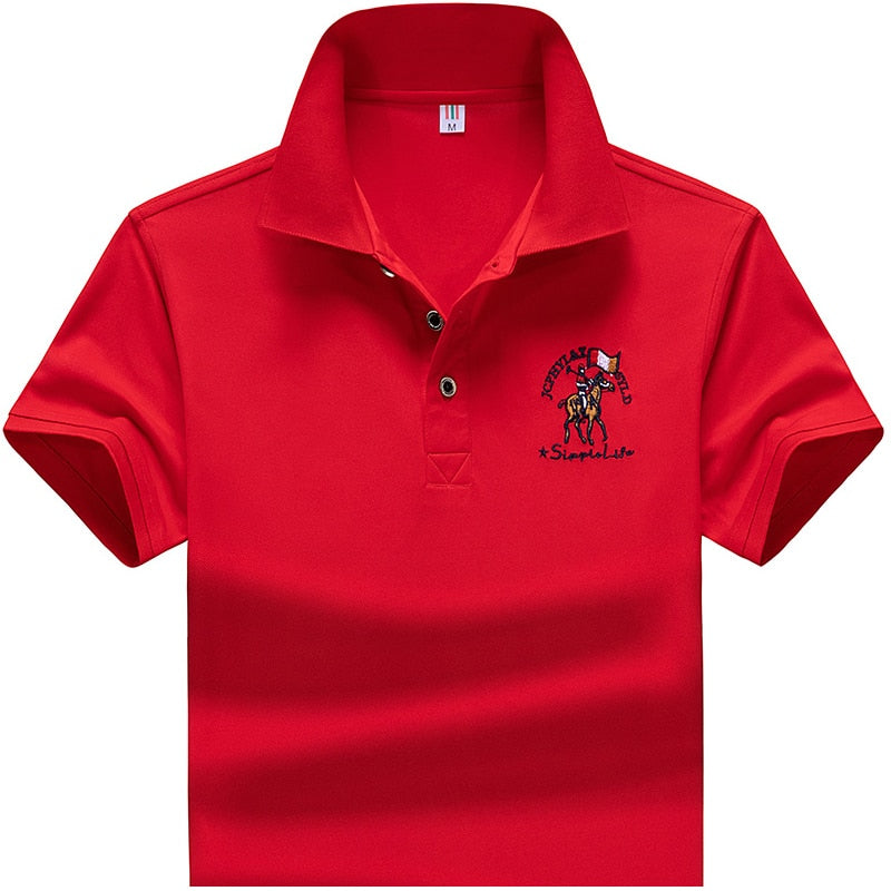 SHORT SLEEVE POLO SHIRT 