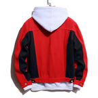 VESTE EN JEAN BICOLORE