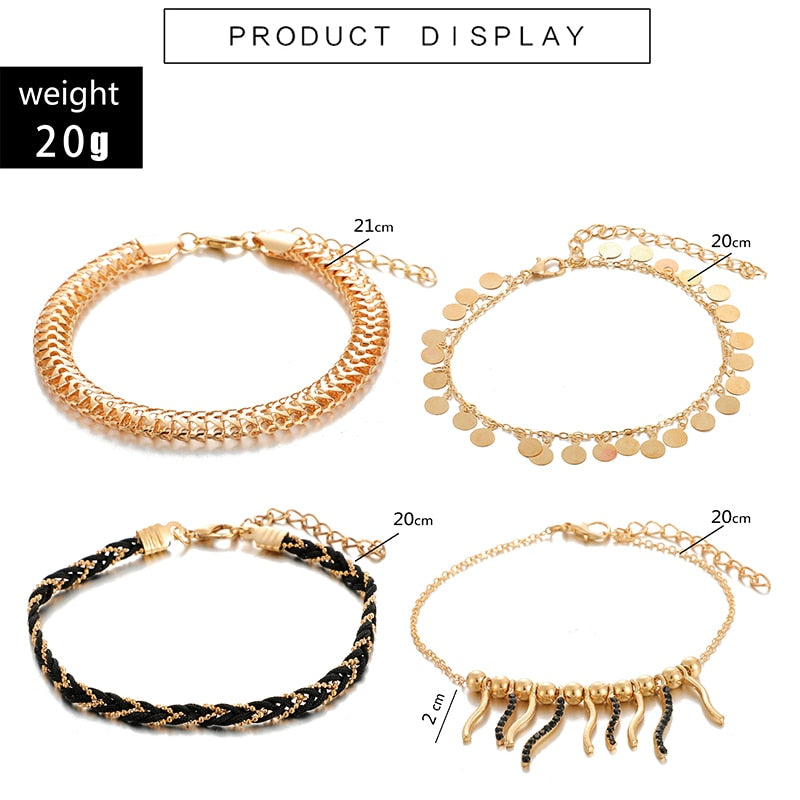 BRACELET DE CHEVILLE STYLE BOHÊME
